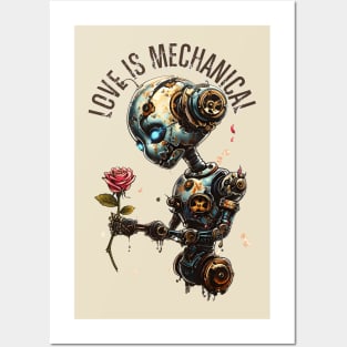 Gears & Blooms: Love Takes Many Forms Posters and Art